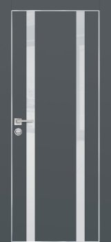 Межкомнатная дверь PROFILO PORTE ПХ- 9  AL кромка с 4-х ст. Графит матовый фото