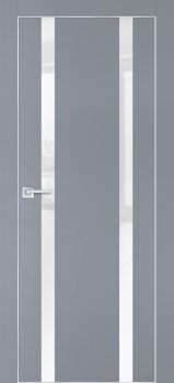 Межкомнатная дверь PROFILO PORTE ПХ- 9  AL кромка с 4-х ст. Серый матовый фото