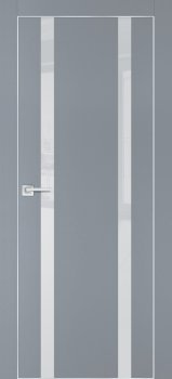 Межкомнатная дверь PROFILO PORTE ПХ- 9  AL кромка с 4-х ст. Серый матовый фото