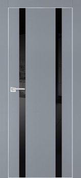 Межкомнатная дверь PROFILO PORTE ПХ- 9  AL кромка с 4-х ст. Серый матовый фото