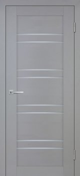 Межкомнатная дверь STABILE PORTE Деко-19 нанотекс софт серый тик фото
