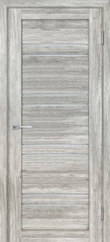 Межкомнатная дверь STABILE PORTE Лайт-19  нанотекс Сан-ремо серый фото