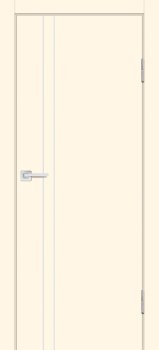 Межкомнатная дверь PROFILO PORTE П-20 ал. молдинг Хром Магнолия фото