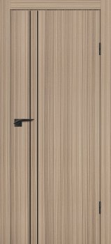 Межкомнатная дверь PROFILO PORTE П-20 ал. молдинг Черный Эвкалипт тасманский фото