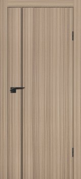 Межкомнатная дверь PROFILO PORTE П-21 ал. молдинг Черный Эвкалипт тасманский фото