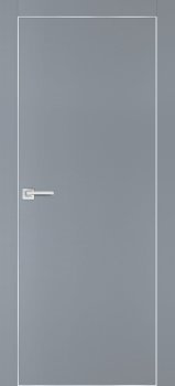Межкомнатная дверь PROFILO PORTE ПХ- 1 AL кромка с 4-х ст. Серый матовый фото