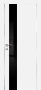 Межкомнатная дверь PROFILO PORTE ПХ-10  AL кромка с 4-х ст. Белый матовый фото