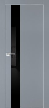 Межкомнатная дверь PROFILO PORTE ПХ-10  AL кромка с 4-х ст. Серый матовый фото