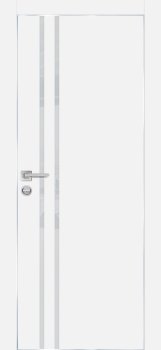 Межкомнатная дверь PROFILO PORTE ПХ-11  AL кромка с 4-х ст. Белый матовый фото