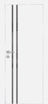 Межкомнатная дверь PROFILO PORTE ПХ-11  AL кромка с 4-х ст. Белый матовый фото