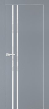 Межкомнатная дверь PROFILO PORTE ПХ-11  AL кромка с 4-х ст. Серый матовый фото