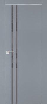 Межкомнатная дверь PROFILO PORTE ПХ-11  AL кромка с 4-х ст. Серый матовый фото