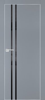 Межкомнатная дверь PROFILO PORTE ПХ-11  AL кромка с 4-х ст. Серый матовый фото