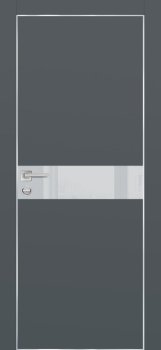 Межкомнатная дверь PROFILO PORTE ПХ-13 AL кромка с 4-х ст. Графит матовый фото