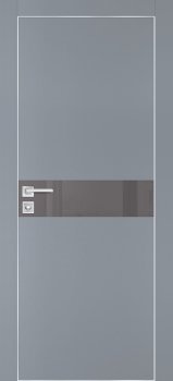 Межкомнатная дверь PROFILO PORTE ПХ-13 AL кромка с 4-х ст. Серый матовый фото