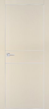 Межкомнатная дверь PROFILO PORTE ПХ-15  AL кромка с 4-х ст. Бежевый матовый фото
