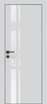 Межкомнатная дверь PROFILO PORTE ПХ-16 черная кромка с 4-х ст. Агат матовый фото