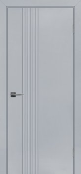 Межкомнатная дверь ТЕКОНА Смальта-Риф 202 Светло-серый RAL 7047 фото