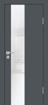Межкомнатная дверь PROFILO PORTE П-6 Графит матовый фото