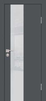 Межкомнатная дверь PROFILO PORTE П-6 Графит матовый фото