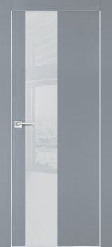 Межкомнатная дверь PROFILO PORTE ПХ-6  AL кромка с 4-х ст. Серый матовый фото