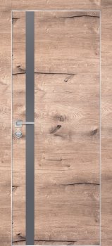Межкомнатная дверь PROFILO PORTE ПХ-8  AL кромка с 4-х ст. Дуб пацифик фото