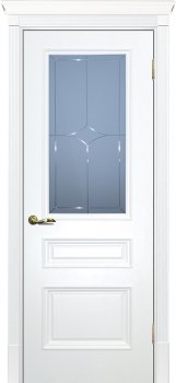 Межкомнатная дверь ТЕКОНА Смальта 06 Белый ral 9003 фото