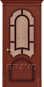Межкомнатная дверь Соната, Ф-15 (Макоре) фото