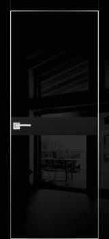 Межкомнатная дверь PROFILO PORTE HGX-13 Черный глянец фото