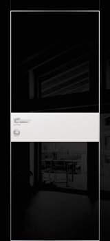 Межкомнатная дверь PROFILO PORTE HGX-3 Черный глянец фото