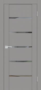 Межкомнатная дверь PROFILO PORTE PST-7 серый бархат фото