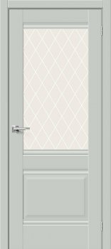 Межкомнатная дверь Прима-3, Grey Matt фото
