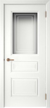 Межкомнатная дверь ТЕКОНА Смальта-44 Белый ral фото