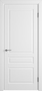 Межкомнатная дверь Челси 04, Белый фото