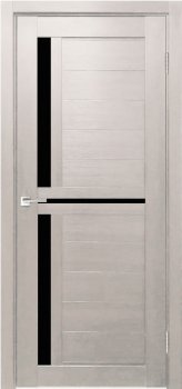 Межкомнатная дверь Z-1, тон Белая лиственница, Остекление 