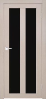 Межкомнатная дверь Z-5, тон Кремовая лиственница, Остекление 