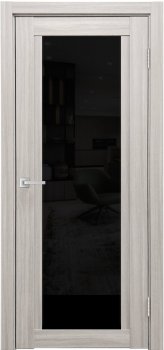 Межкомнатная дверь К-11, тон Белая лиственница, Остекление 