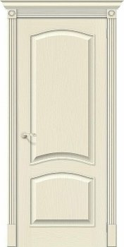 Межкомнатная дверь Вуд Классик-32, Ivory фото