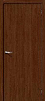 Межкомнатная дверь Соло-0.V, Ф-17 (Шоколад) фото