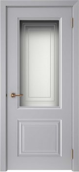 Межкомнатная дверь ТЕКОНА Смальта-42 Серый ral 7036 фото