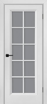 Межкомнатная дверь ТЕКОНА Смальта-Шарм 11 Молочный ral 9010 фото