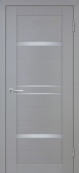 Межкомнатная дверь STABILE PORTE Деко-18 nanotex soft серый тик фото