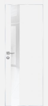 Межкомнатная дверь PROFILO PORTE PX-10  AL кромка с 4-х ст. Белый фото
