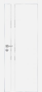 Межкомнатная дверь PROFILO PORTE PX-11  AL кромка с 4-х ст. Белый фото