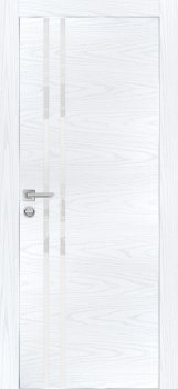 Межкомнатная дверь PROFILO PORTE PX-11  AL кромка с 4-х ст. Дуб скай белый фото