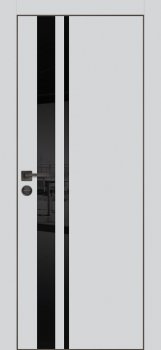 Межкомнатная дверь PROFILO PORTE PX-16 черная кромка с 4-х ст. Агат фото