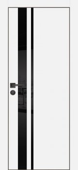Межкомнатная дверь PROFILO PORTE PX-16 черная кромка с 4-х ст. Белый фото