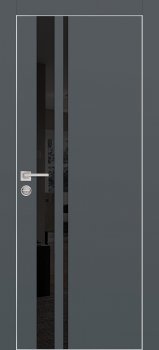 Межкомнатная дверь PROFILO PORTE PX-16  AL кромка с 4-х ст. Графит фото