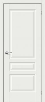 Межкомнатная дверь Неоклассик-34, White Matt фото