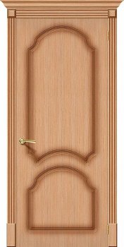 Межкомнатная дверь Соната, Ф-01 (Дуб) фото